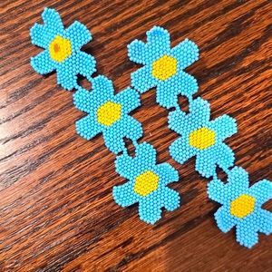 A pair of fun summer earrings.